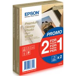 Epson Premium Glossy Photo Paper - 10x15cm - 2x 40 Hojas