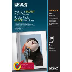 Epson Premium Glossy Photo Paper - A4 - 50 Hojas
