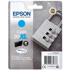 Epson Singlepack Cyan 35XL Durabrite Ultra ink