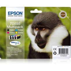 Epson Stylus C13T08954010 Multipack Con Etiqueta de Seguridad (Radiofrecuencia + Acoustic Magnetic)<