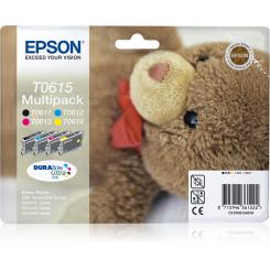 Epson Stylus D-66/88, DX-3800/DX-4800 Pack 4 Colores (Radiofrecuencia)