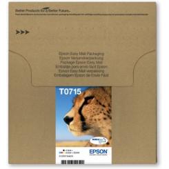 Epson T071 CHEetah Multipack in Easy Mail Packaging