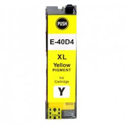 Epson T40D4 Amarillo Cartucho de Tinta Pigmentada Generico - Reemplaza C13T40D440/C13T40C440