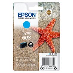 Epson Tinta Cyan Std Estrella de Mar 1 Tinta 603 No Tag Single