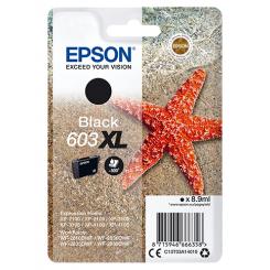 Epson Tinta Negra XL Estrella de Mar 1 Tinta 603XL No Tag Single