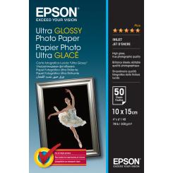 Epson Ultra Glossy Photo Paper - 10x15cm - 50 Hojas