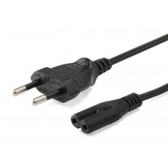 Equip 112161 Negro 3 m Enchufe tipo C C7 acoplador