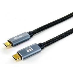 Equip 128359 Cable USB 3.2 Gen 2 C a C, M/M, 3,0m, PD100W , 4K/60Hz, 10Gbps, Negro