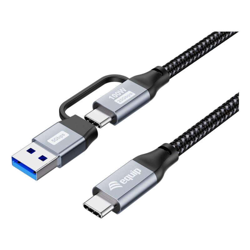 equip-128433-cable-usb-usb-32-gen-2x2-3-m-usb-a-usb-c-usb-c-negro