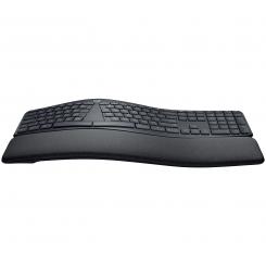 Logitech Ergo K860 teclado RF Wireless + Bluetooth Español Grafito