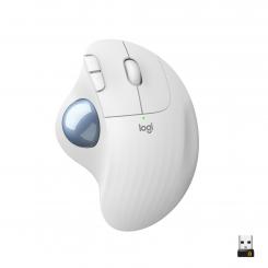 Logitech Ergo M575 ratón mano derecha RF Wireless + Bluetooth Trackball 2000 DPI