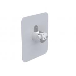 Ergonomic Solutions SpacePole Kiosk SKS001-32 accesorio para terminal de punto de venta Base POS Blanco Metal