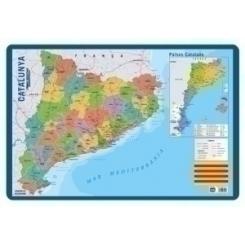 Erik Lamina Escolar Erik Pvc 40X59,5 Didactica Mapa Catalunya (Catalan)
