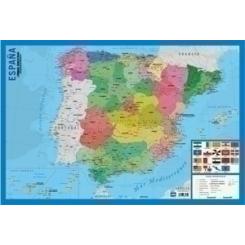Erik Lamina Escolar Erik Pvc 40X59,5 Didactica Mapa De España