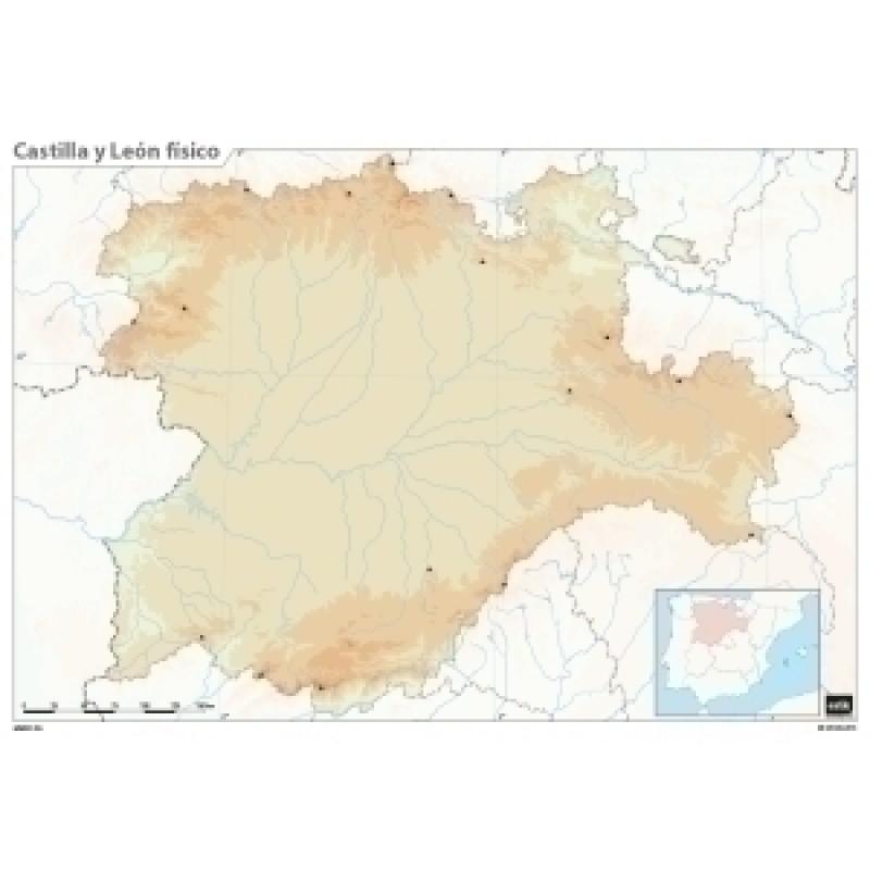 erik-mapa-mudo-erik-color-fisico-castilla-y-leon