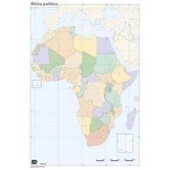 Erik Mapa Mudo Erik Color Politico Africa