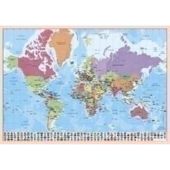 Erik Vade Sobremesa Erik Escolar 35X49 Mapa Mundo