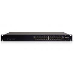 Ubiquiti ES-24-250W switch Gestionado L2/L3 Gigabit Ethernet (10/100/1000) Energía sobre Ethernet (PoE) 1U Negro