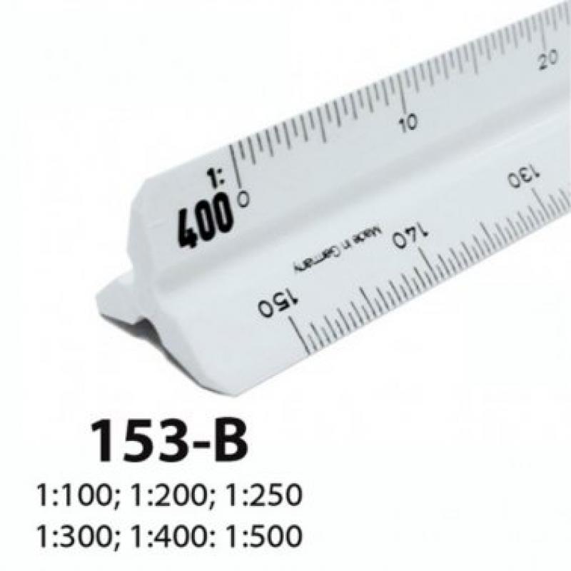 Escalímetro Faber-Castell Escala B 30 cm