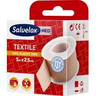 Esparadrapo Textile Excelente adhesión a la piel y resistente a la suciedad Color beige 5x2.5cm