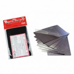 Espejo henbea plastico flexible e irrompible 14x20 cm set de 8 unidades