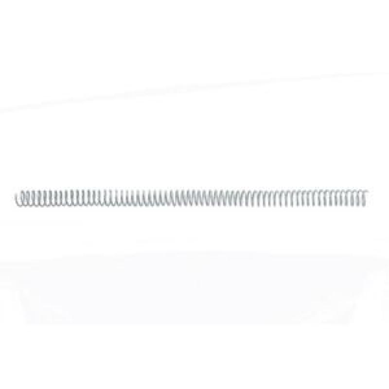 Espiral metálica GBC 6mm (Caja 100), blanco (Paso 5:1)