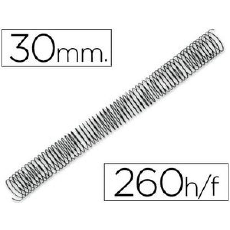 espiral-metalico-q-connect-64-51-30mm-12mm-caja-de-50-unidades