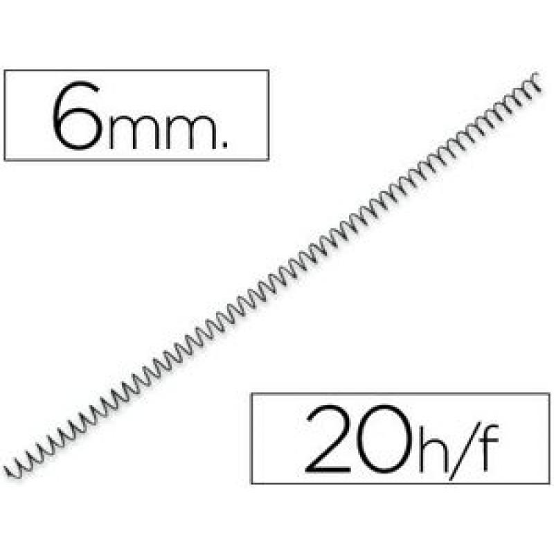 espiral-metalico-q-connect-64-51-6mm-1mm-caja-de-200-unidades