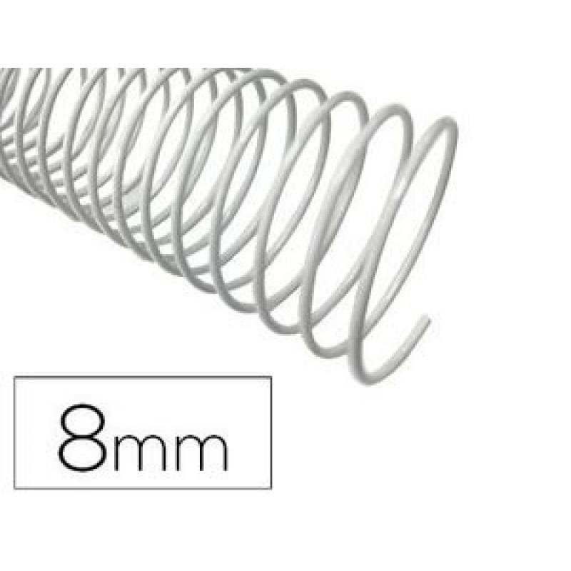 espiral-metalico-q-connect-blanco-64-51-8-mm-1mm-caja-de-200-unidades
