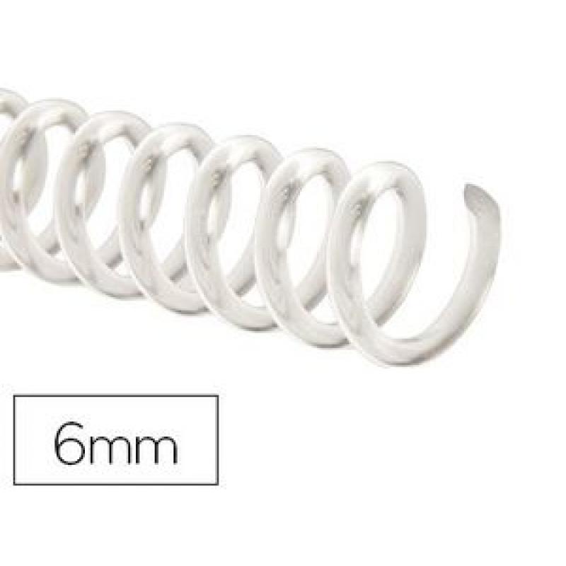 espiral-plastico-q-connect-transparente-32-51-6mm-18mm-caja-de-100-unidades