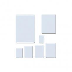 ESSELTE Portacarnets (caja 100) PVC transparente. 120Q 122 x 172 mm