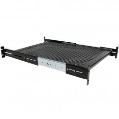 StarTech.com Estante Bandeja Deslizante Perforada Telescópica para Armario Rack de Profundidad Ajustable - 2U 22.7kg