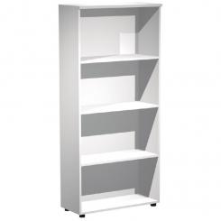Estanteria Alta Presto 180Cm Blanco con 3 baldas ajustables en altura