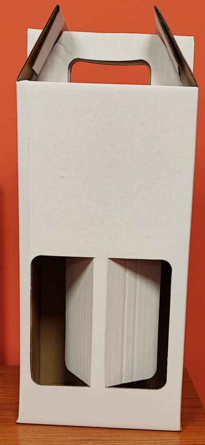 Estuche Blanco 2 Botellas Anónimo