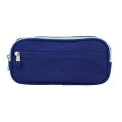 Estuche Portatodo ANTARTIK Fusion Flex 3 Cremalleras Azul marino Compañero Mochila 100X60X220 mm
