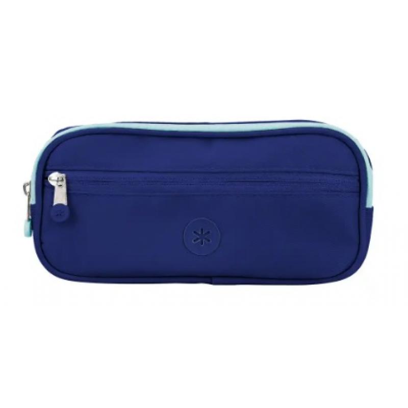estuche-portatodo-antartik-fusion-flex-3-cremalleras-azul-marino-companero-mochila-100x60x220-mm