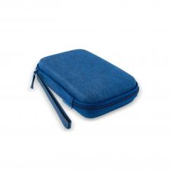 TooQ Estuche Protector para Caja Externa de 2.5”, Azul Pacífico