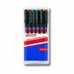 Estuche Rotulador EDDING OHP con 6 Rotuladores B. Surtidos