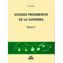 Estudio Progresivo De La Guitarra Vol. 2, Ed. PILES EDITORIAL