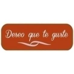Etiq.Reg. R.250 Deseo Que Te Guste Rojo