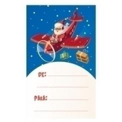 Etiq.Reg. R.250 Nombres Navidad Papa Noe