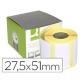 etiqueta-adhesiva-removible-q-connect-kf18534-compatible-dymo-11355-tamano-275x51-mm-caja-con-500-etiquetas