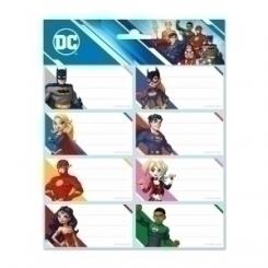 Etiqueta Escolar Erik 15,8X20 Dc Comics Batman