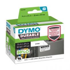Etiqueta Lw Dymo Durable POLIPROPILENO 57x32 mm rollo de 800 et.