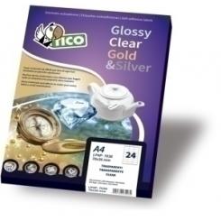 Etiquetas Adh.Impr.Tico A4 Blanca Brillante Laser Caja 100H 210X297 Mm Rectangular 100 Uds.(Pg4-210297)