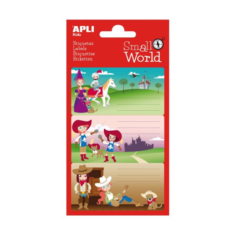 Etiquetas Apli Escolar Marcar Libros 9UD