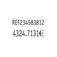 Etiquetas De Precios Pryse Adh.Normal 26X16 Mm Blanco Rollo 1.000 Uds.