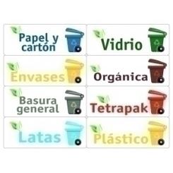 Etiquetas Identificadoras Residuos Avery 120X45 Mm Surtido De 24