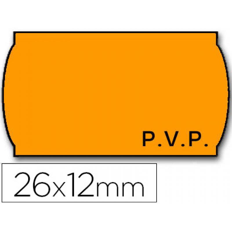 etiquetas-meto-adhnormal-26x12-mm-naranja-fluor-2-rollo-1500-uds