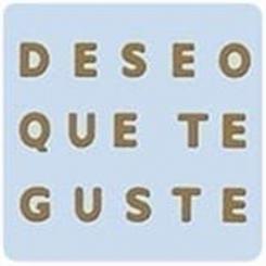 Etiquetas Regalo Adh. Rollo  500 Uds.  Deseo Que Te Guste